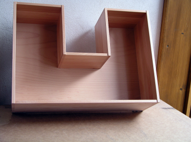 Holzlade Siphonladen