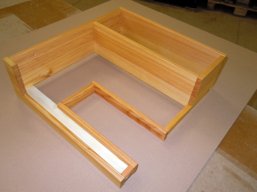 Holzlade Siphonladen