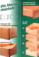 Die Massivholzlade